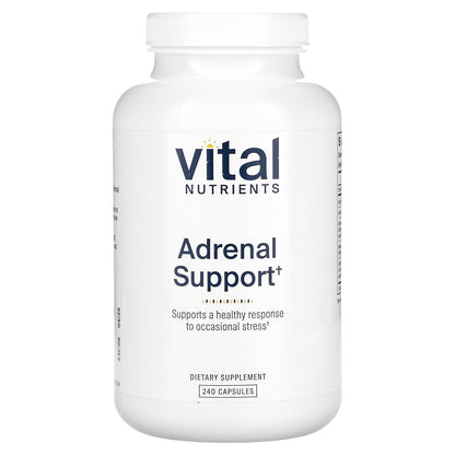 Vital Nutrients, Adrenal Support, 240 Capsules