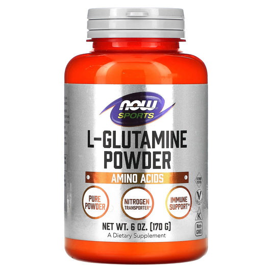 NOW Foods, Sports, L-Glutamine Powder, 6 oz (170 g)