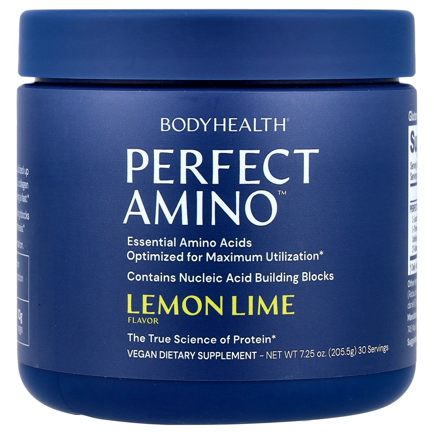 BodyHealth, Perfect Amino™, Lemon Lime, 7.25 oz (205.5 g)