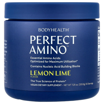 BodyHealth, Perfect Amino™, Lemon Lime, 7.25 oz (205.5 g)