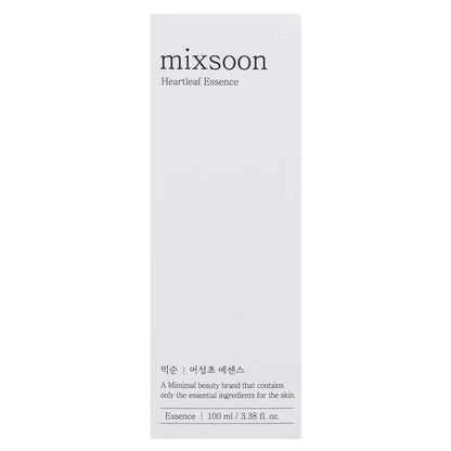 Mixsoon, Heartleaf Essence, 3.3. fl oz (100 ml)