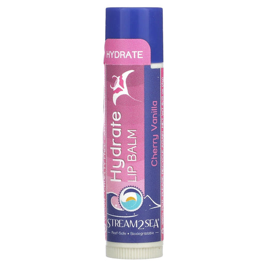 Stream2Sea, Hydrate Lip Balm, Cherry Vanilla, 0.15 oz (4 g)