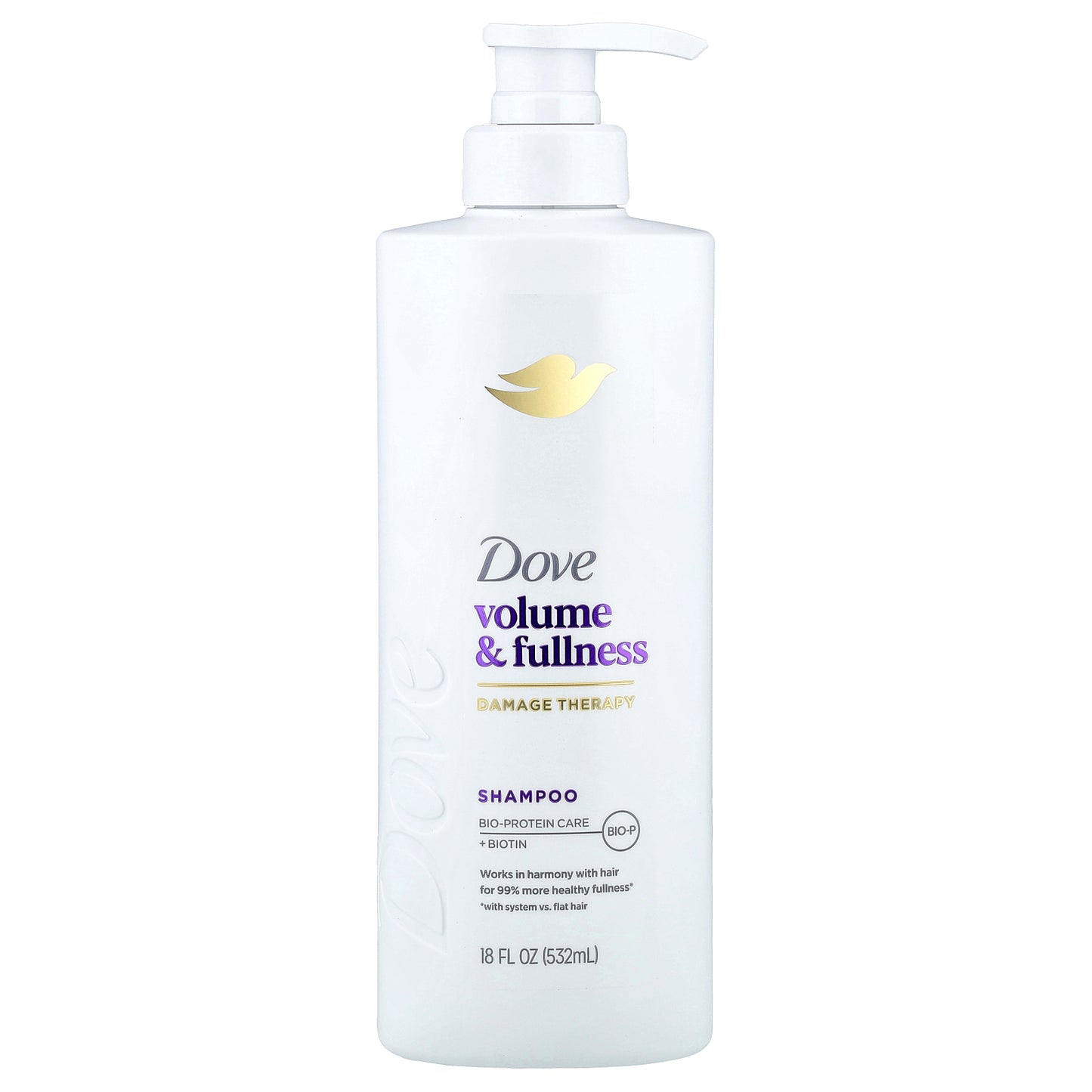 Dove, Volume & Fullness, Shampoo, 18 fl oz (532 ml)