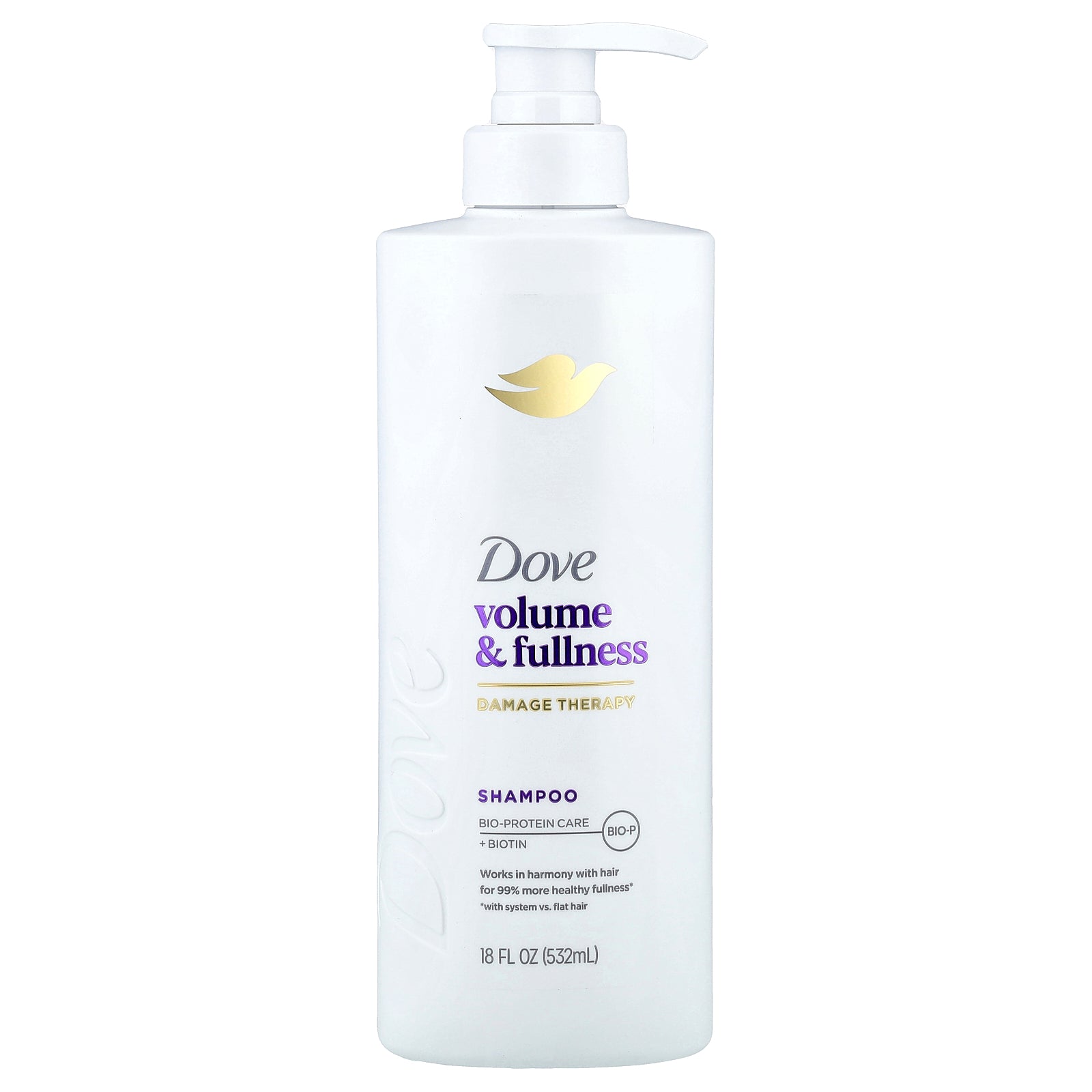 Dove, Volume & Fullness, Shampoo, 18 fl oz (532 ml)