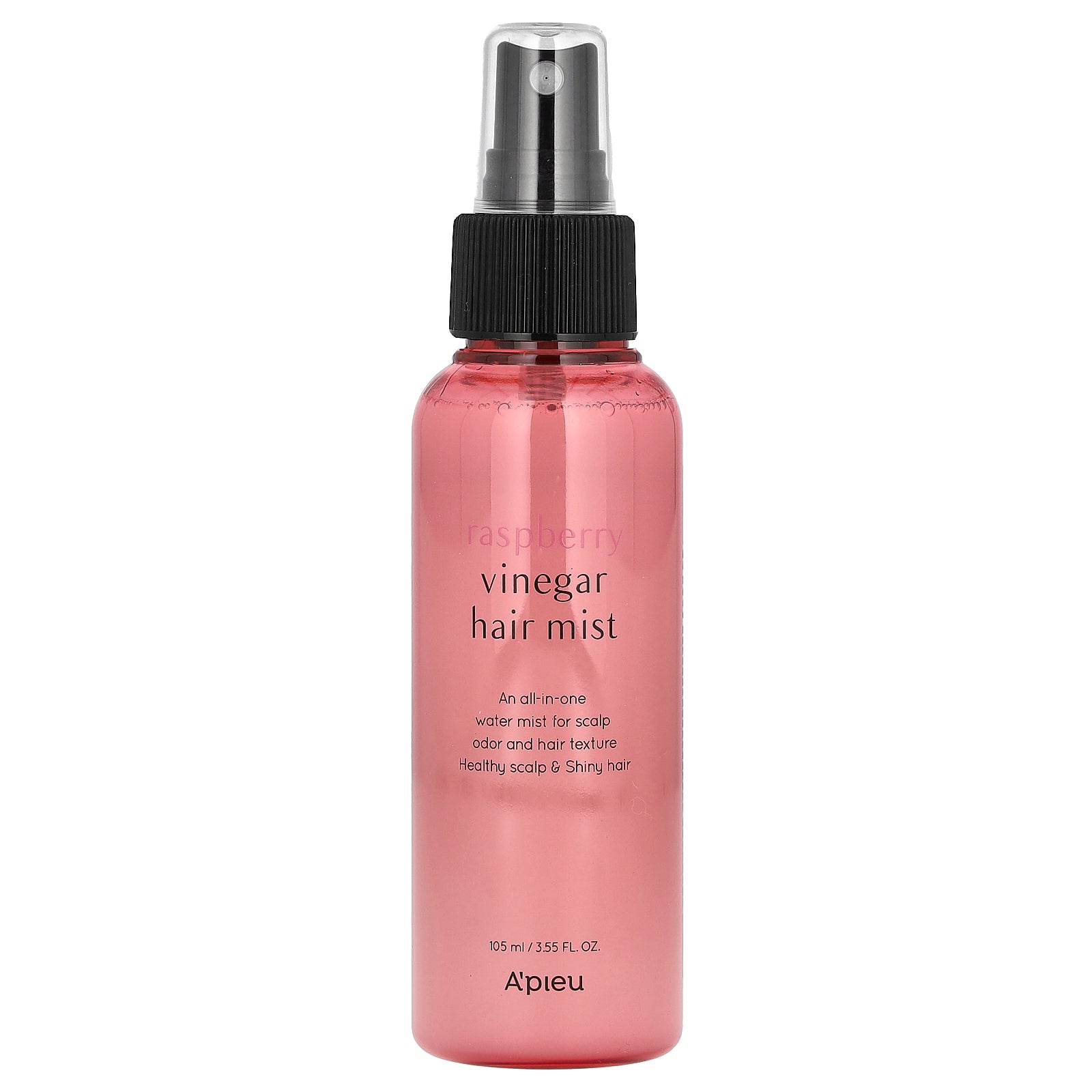 A'Pieu, Vinegar Hair Mist, Raspberry, 3.55 fl oz (105 ml)