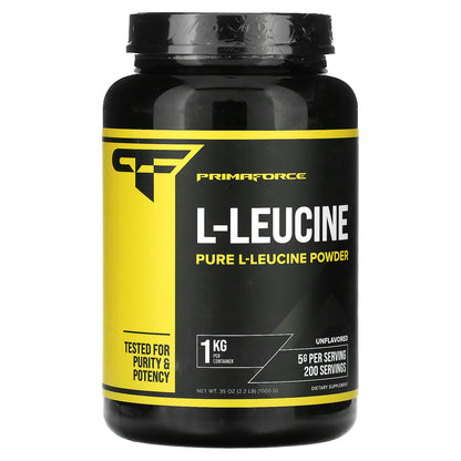 Primaforce, L-Leucine, Unflavored, 2.2 lb (1,000 g)