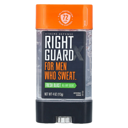Right Guard, Xtreme Defense, Antiperspirant/Deodorant, Fresh Blast, 4 oz (113 g)