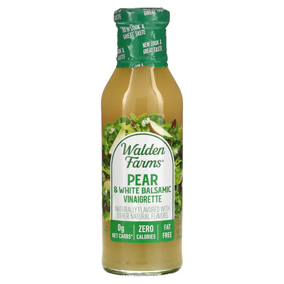 Walden Farms, Pear & White Balsamic Vinaigrette Dressing, 12 fl oz (355 ml)