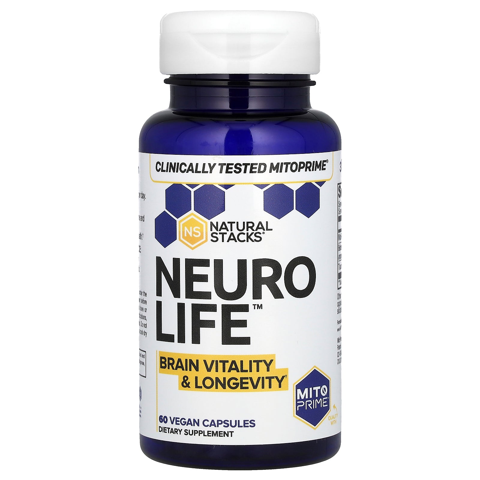 Natural Stacks, Neuro Life, 60 Vegan Capsules