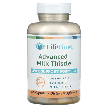 LifeTime Vitamins, Advanced Milk Thistle, 120 Capsules