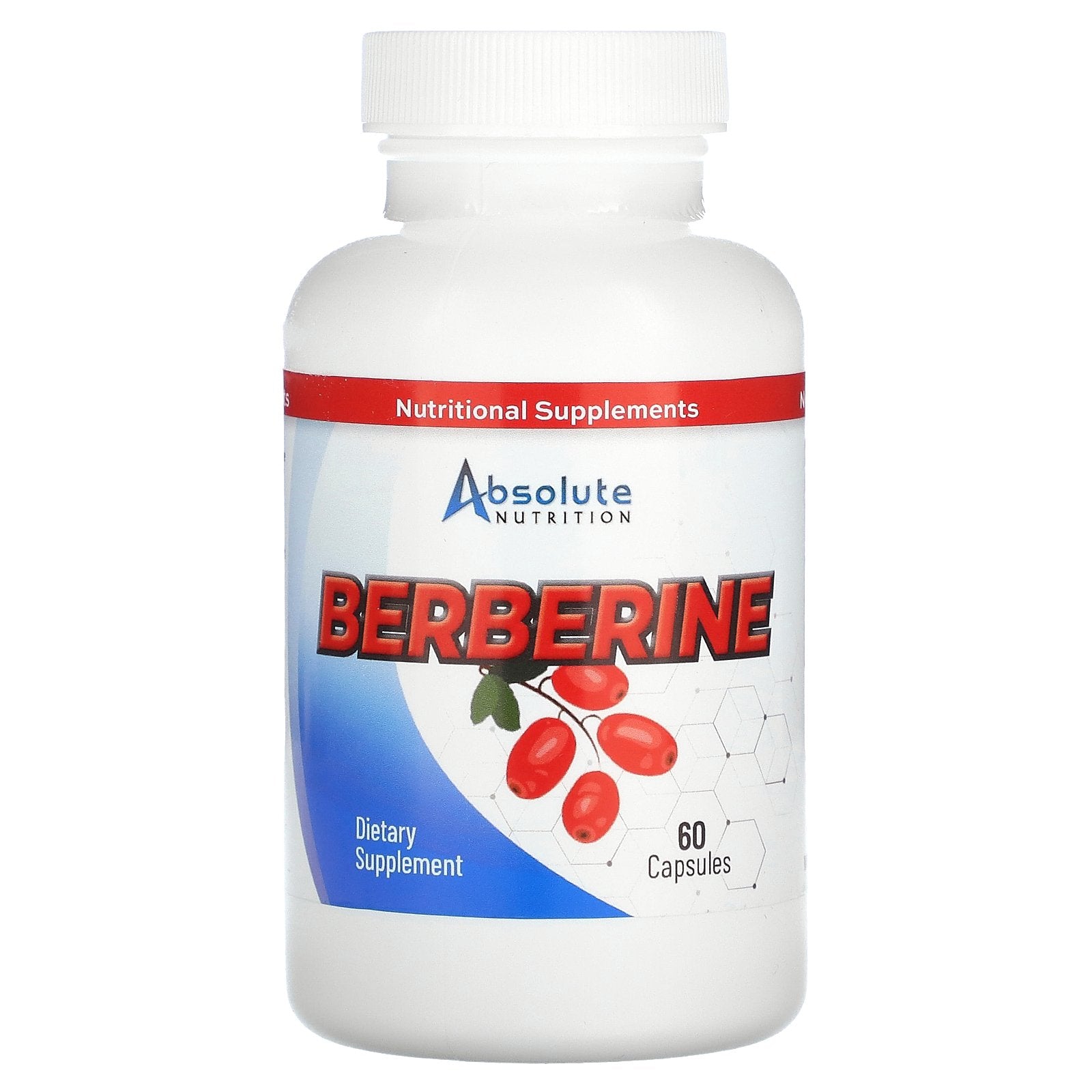 Absolute Nutrition, Berberine, 60 Capsules (600 mg Per Capsule)
