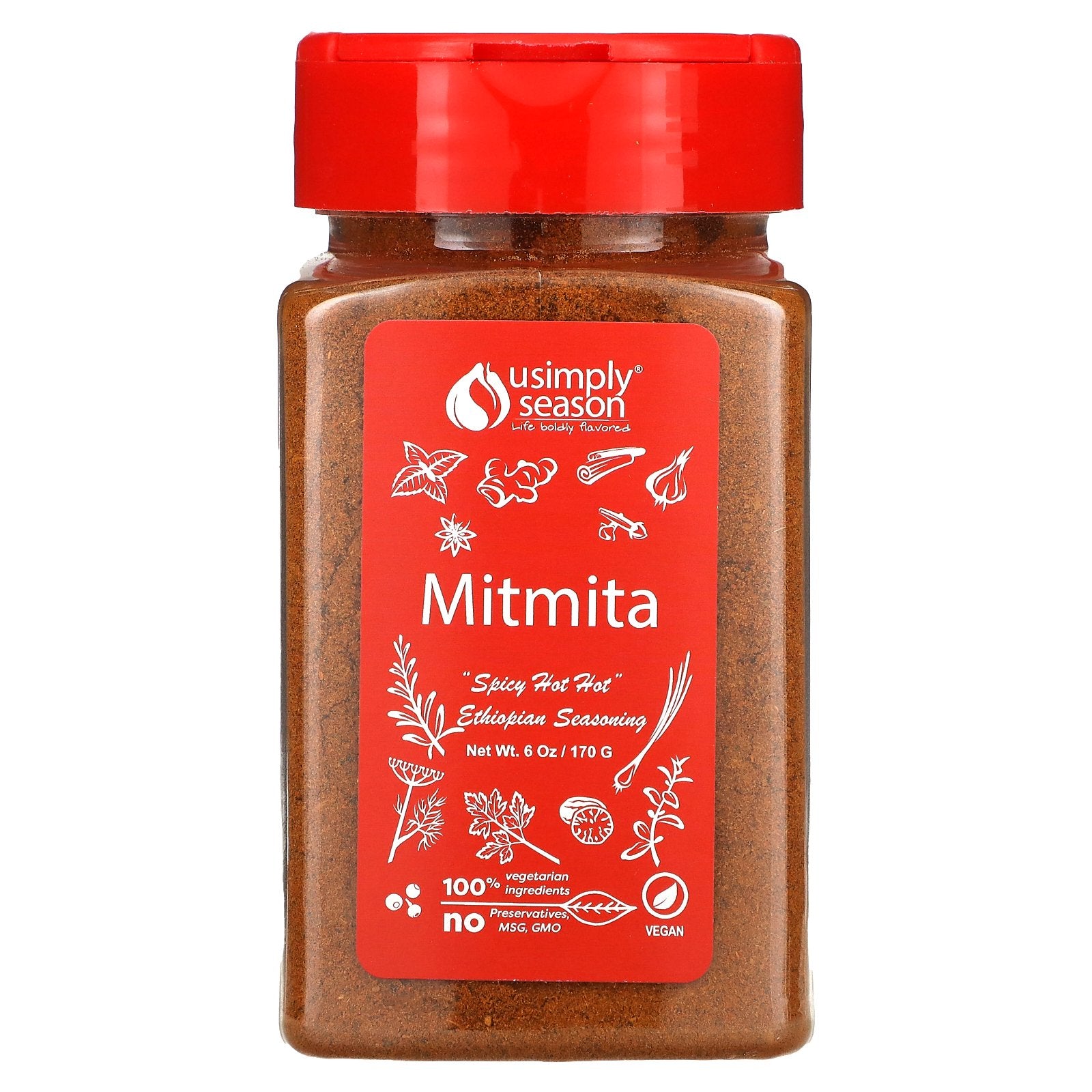 USimplySeason, Mitmita, 6 oz (170 g)