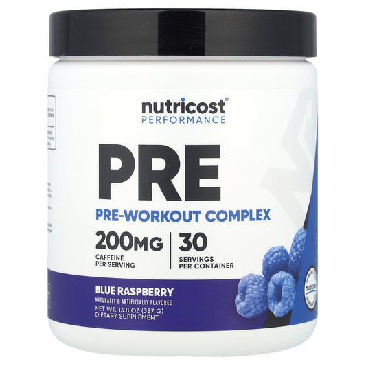 Nutricost, Performance, Pre-Workout Complex, Blue Raspberry, 13.8 oz (387 g)