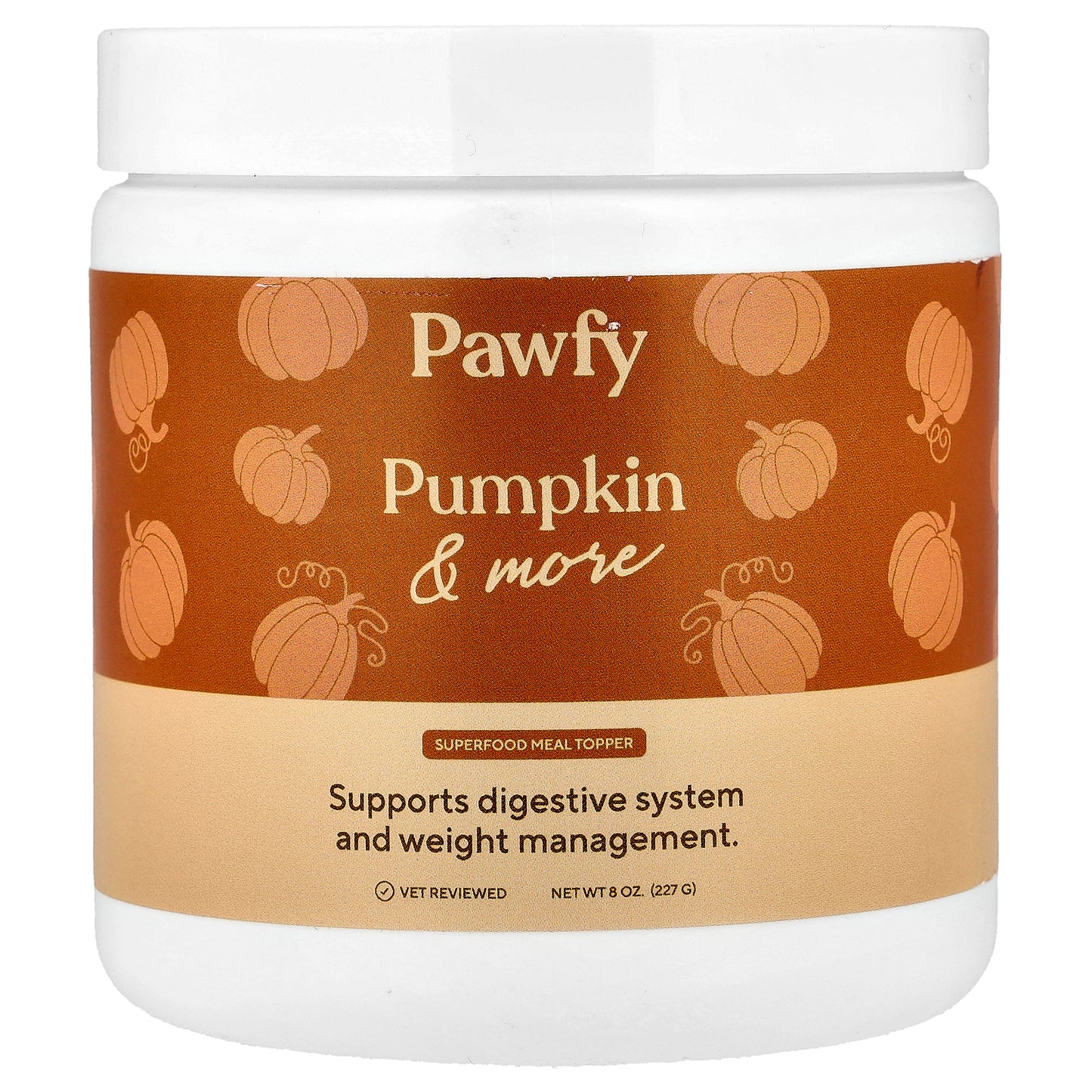 Pawfy, Pumpkin & More, 8 oz (227 g)