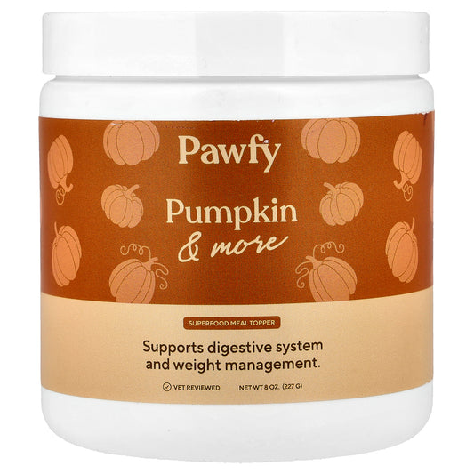 Pawfy, Pumpkin & More, 8 oz (227 g)
