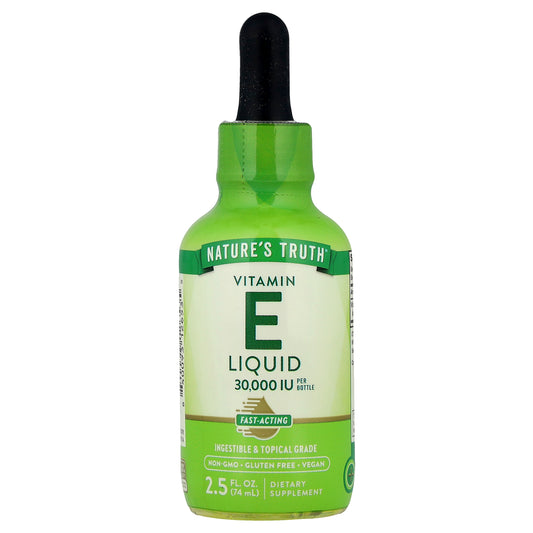 Nature's Truth, Vitamin E Liquid, 2.5 fl oz (74 ml)