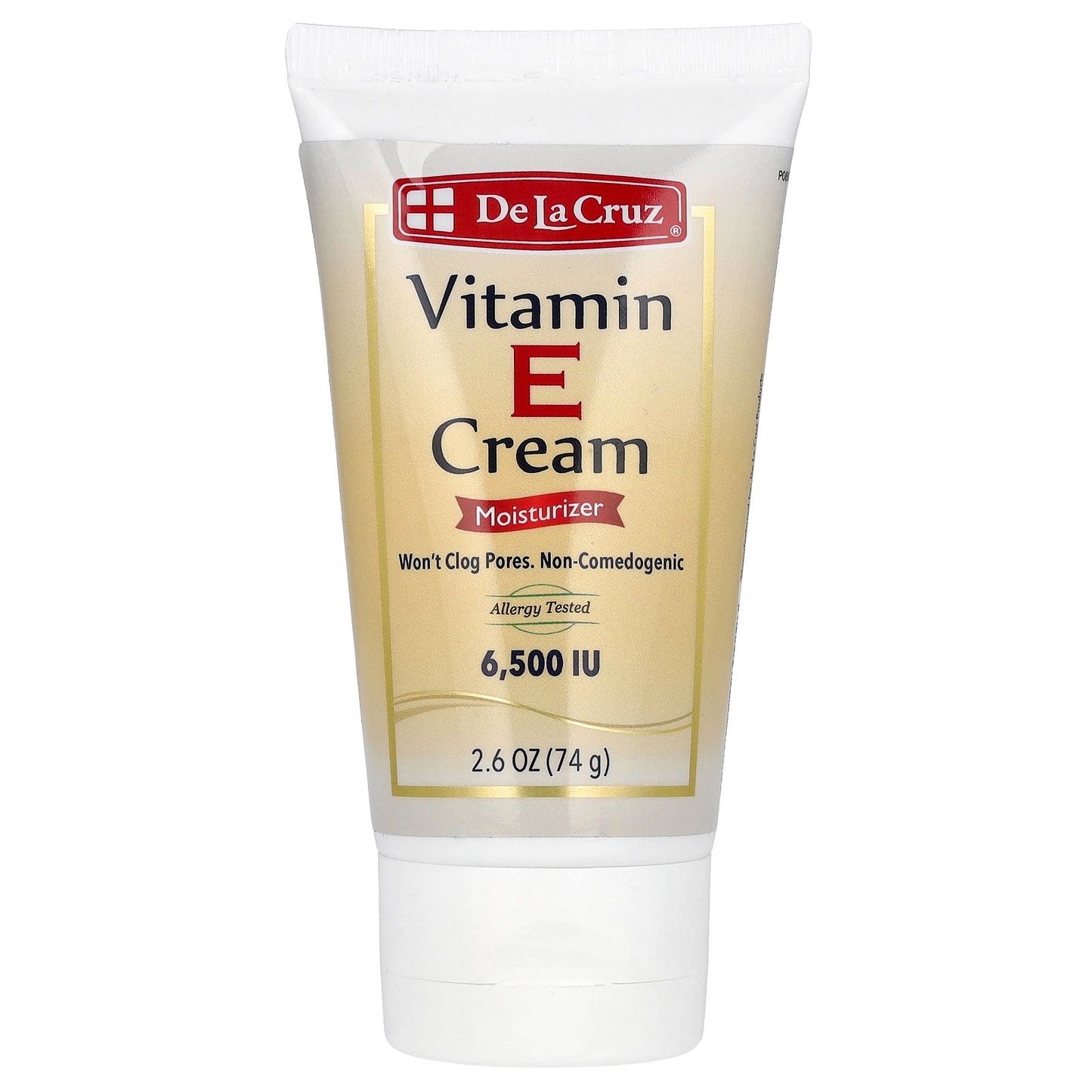 De La Cruz, Vitamin E Cream, 2.6 oz (74 g)