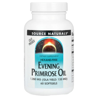 Source Naturals, Evening Primrose Oil, 1,350 mg , 60 Softgels