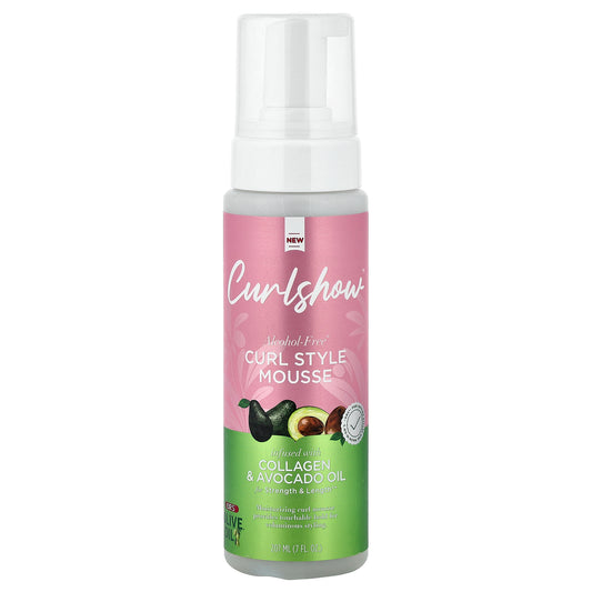 ORS, CurlShow™, Curl Style Mousse, Alcohol-Free , 7 fl oz (207 ml)