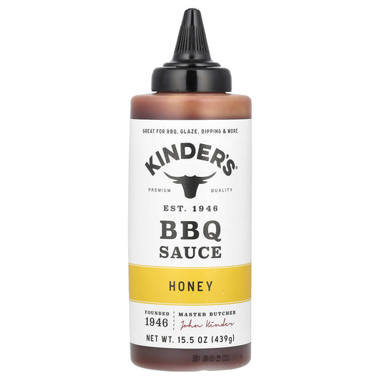 KINDER'S, BBQ Sauce, Honey, 15.5 oz (439 g)