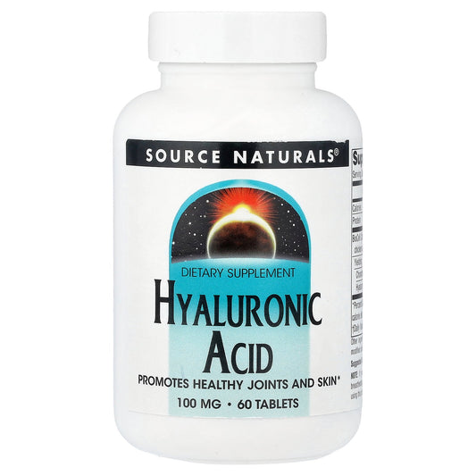 Source Naturals, Hyaluronic Acid, 60 Tablets