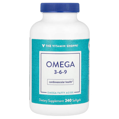 The Vitamin Shoppe, Omega 3-6-9, 240 Softgels