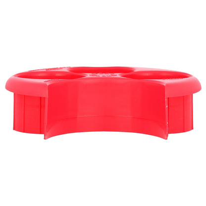 Flents, Meal Measure, Portion Control Plate, Red, 1 Count