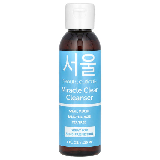 SeoulCeuticals, Miracle Clear Cleanser, 4 fl oz (120 ml)