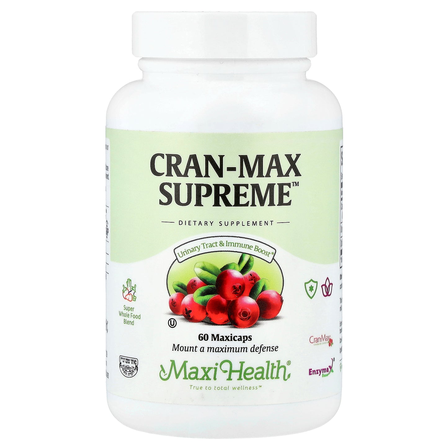 Maxi Health, Cran-Max Supreme™, 60 Maxicaps