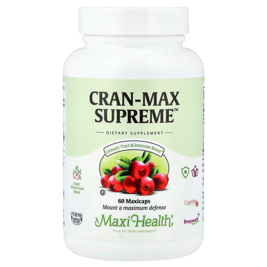 Maxi Health, Cran-Max Supreme™, 60 Maxicaps
