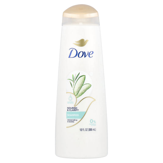 Dove, Nourish & Clarify Shampoo, 12 fl oz (355 ml)