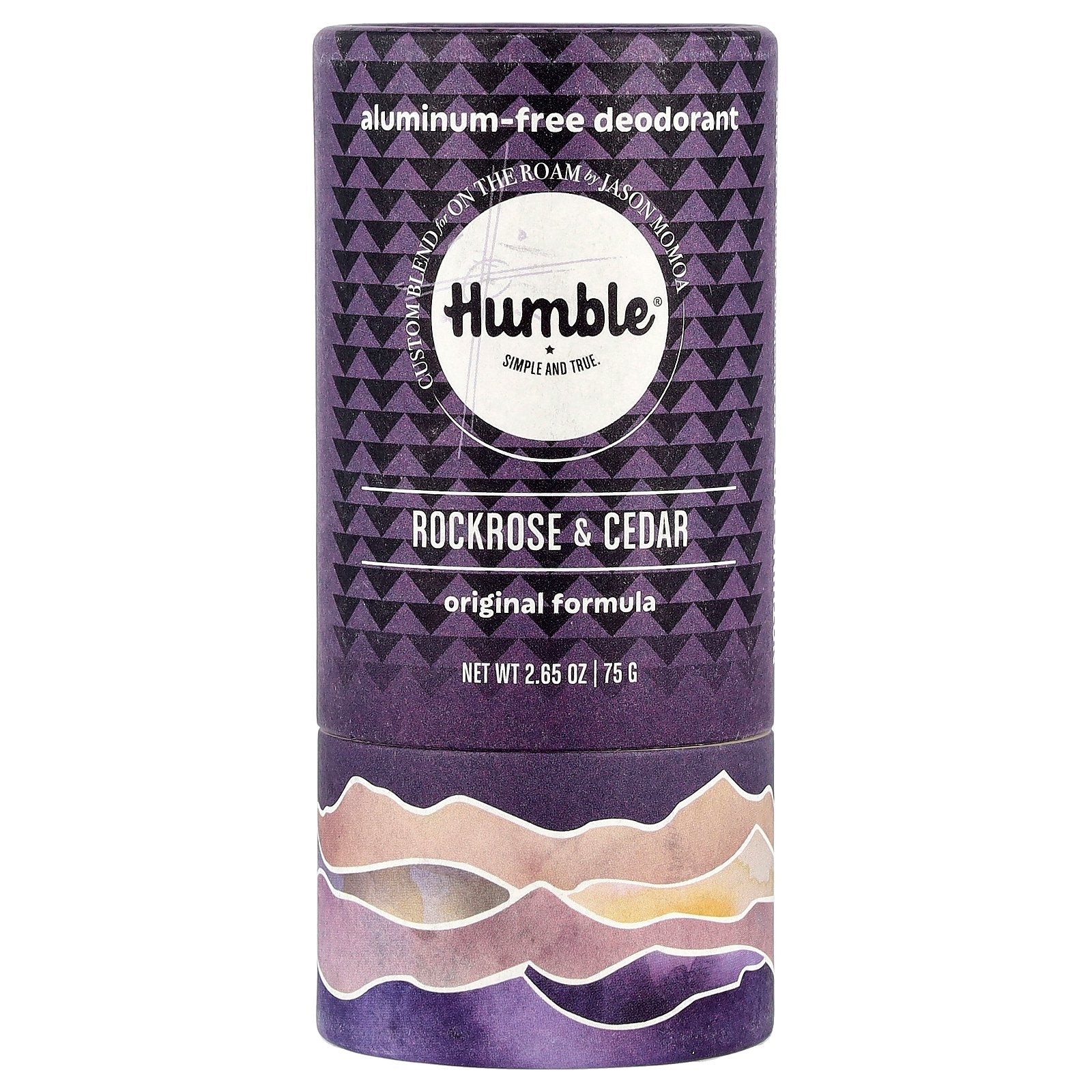 Humble Brands, Aluminum-Free Deodorant, Rockrose & Cedar , 2.65 oz (75 g)