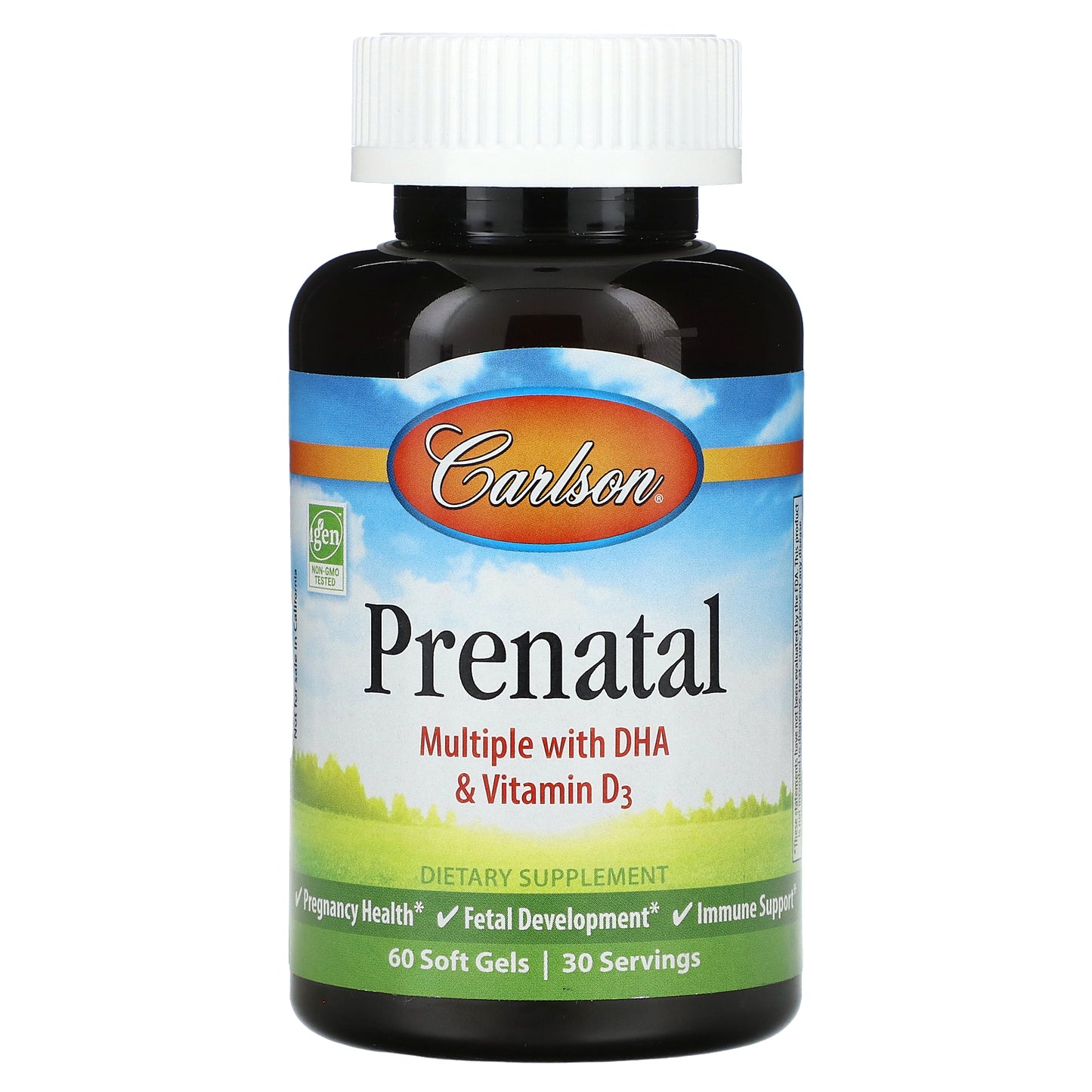 Carlson, Prenatal, 60 Soft Gels