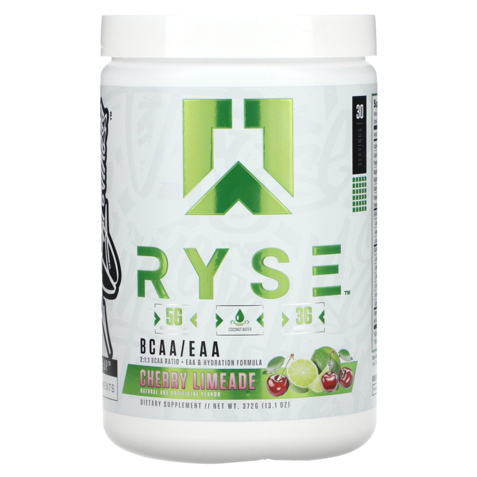 RYSE, BCAA/EAA, Cherry Limeade, 13.1 oz (372 g)