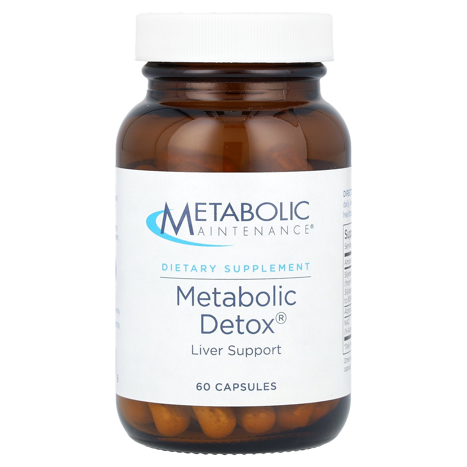 Metabolic Maintenance, Metabolic Detox, 60 Capsules