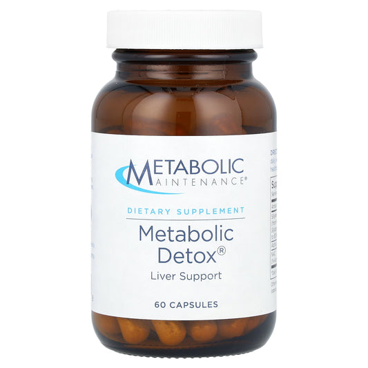 Metabolic Maintenance, Metabolic Detox, 60 Capsules