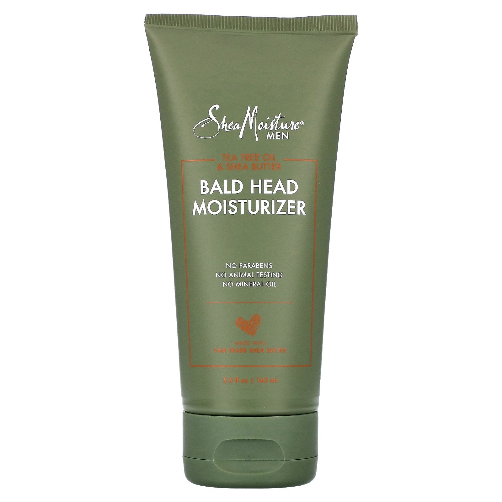 SheaMoisture, Men, Bald Head Moisturizer, Tea Tree Oil & Shea Butter, 5.5 fl oz (163 ml)