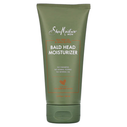 SheaMoisture, Men, Bald Head Moisturizer, Tea Tree Oil & Shea Butter, 5.5 fl oz (163 ml)