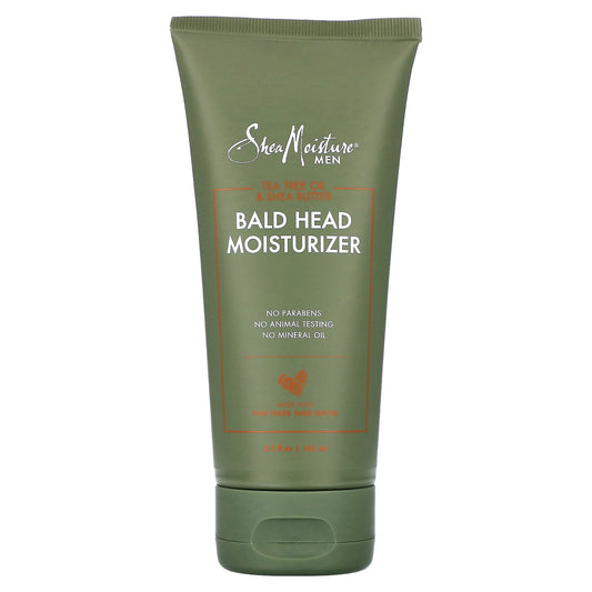 SheaMoisture, Men, Bald Head Moisturizer, Tea Tree Oil & Shea Butter, 5.5 fl oz (163 ml)