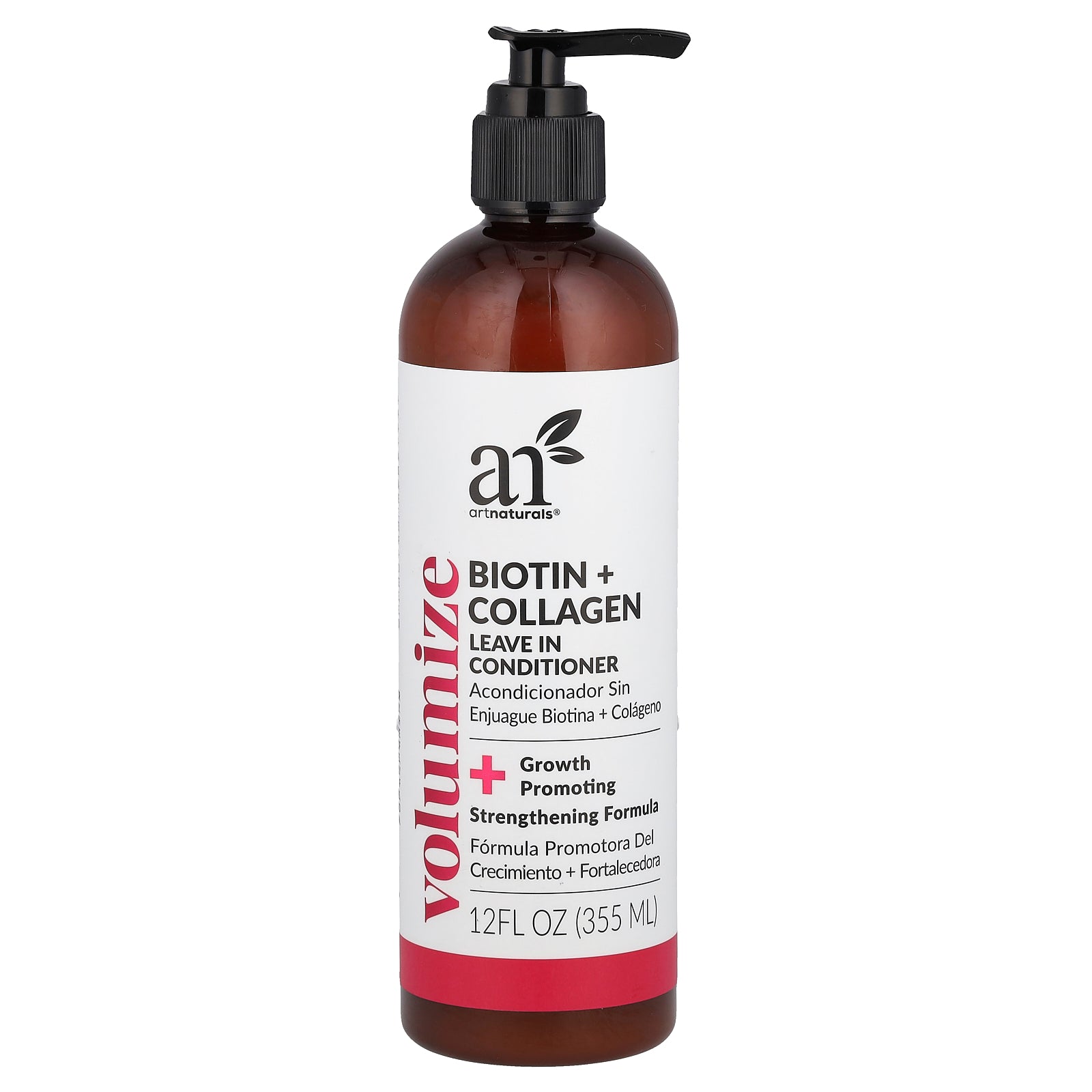 artnaturals, Volumize, Biotin + Collagen, Leave in Conditioner , 12 fl oz (355 ml)