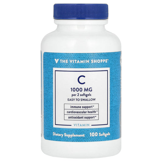 The Vitamin Shoppe, Vitamin C, 100 Softgels