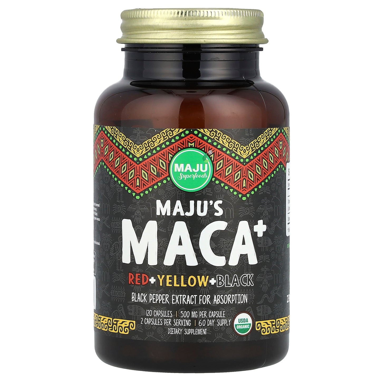 Maju Superfoods, Maju's Maca+, 120 Capsules