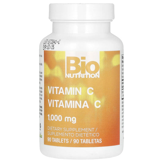 Bio Nutrition, Vitamin C, 1,000 mg, 90 Tablets