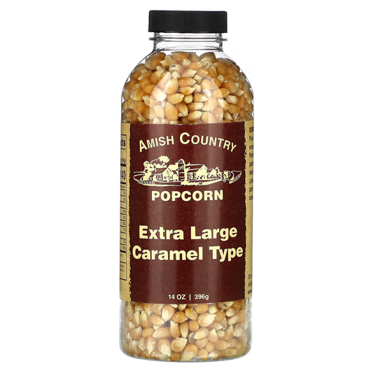 Amish Country Popcorn, Extra Large Caramel Type, 14 oz (396 g)