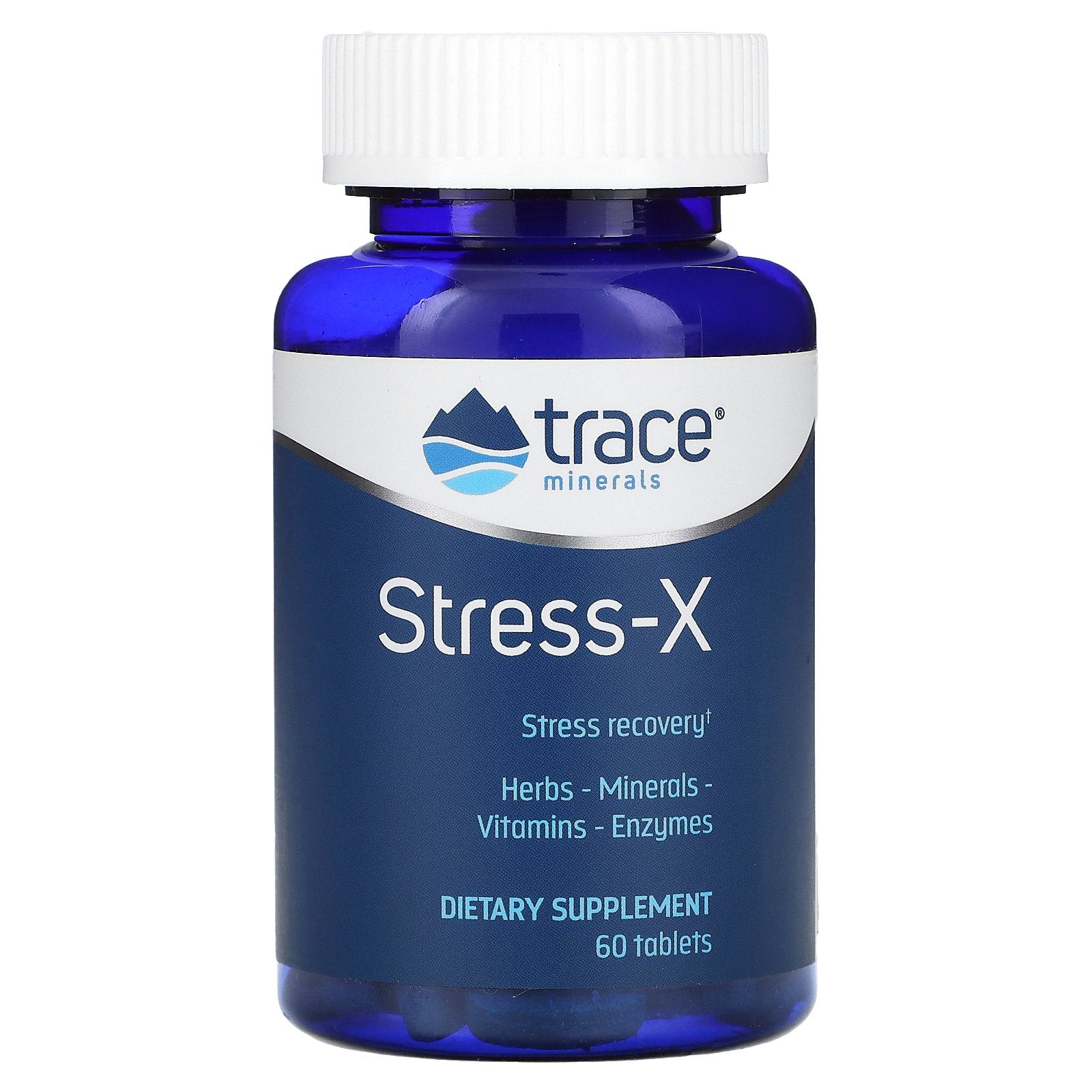 Trace, Stress-X, 60 Tablets