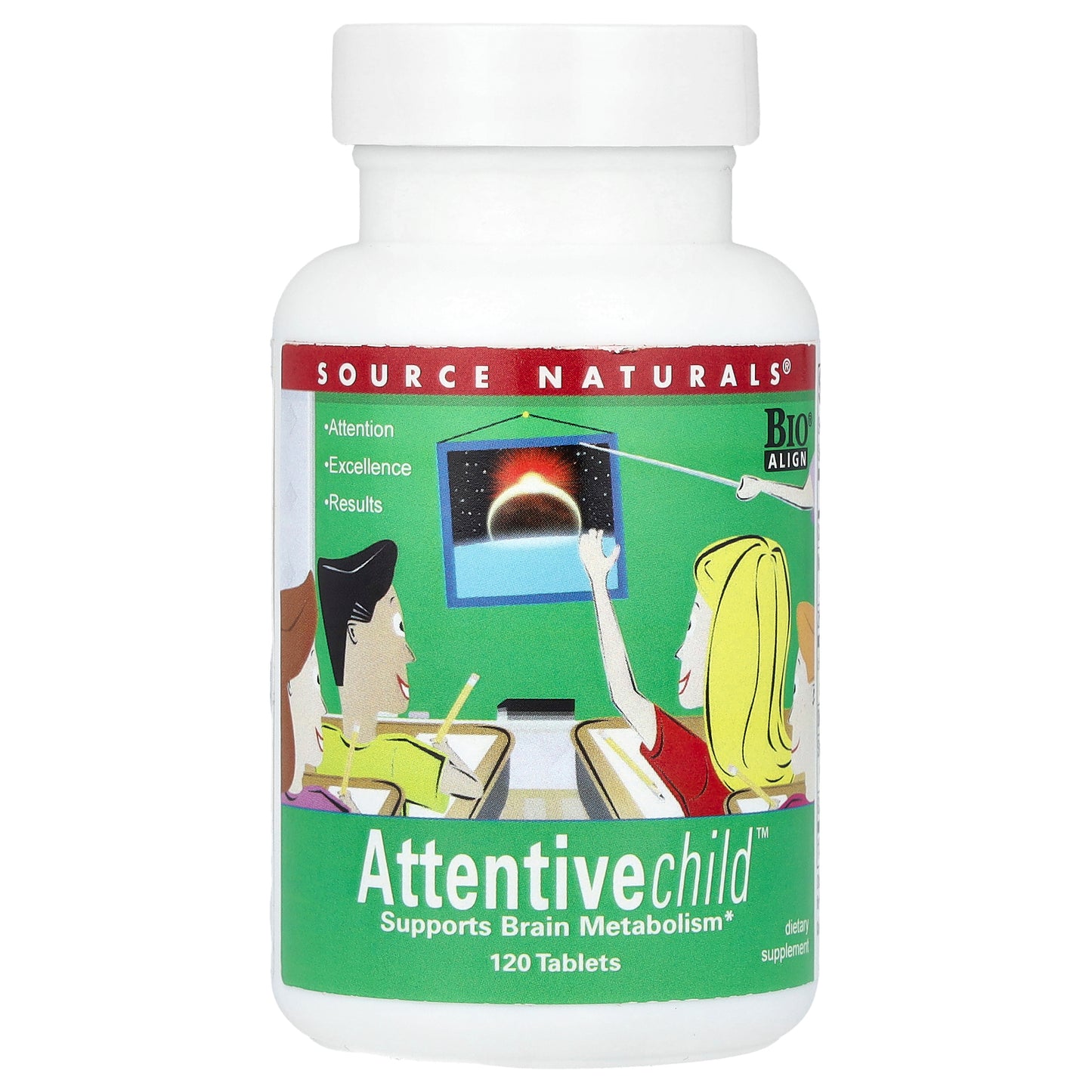 Source Naturals, Attentive Child™, 120 Tablets