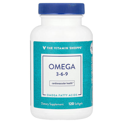 The Vitamin Shoppe, Omega 3-6-9, 120 Softgels