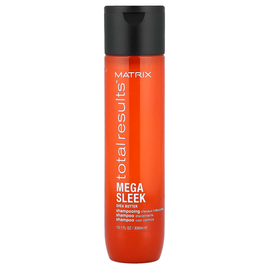 Matrix, Total Results™, Mega Sleek Shampoo, Shea Butter  , 10.1 fl oz (300 ml)