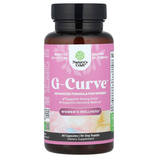 Nature's Craft, Women's Wellness, G-Curve™, 60 Capsules