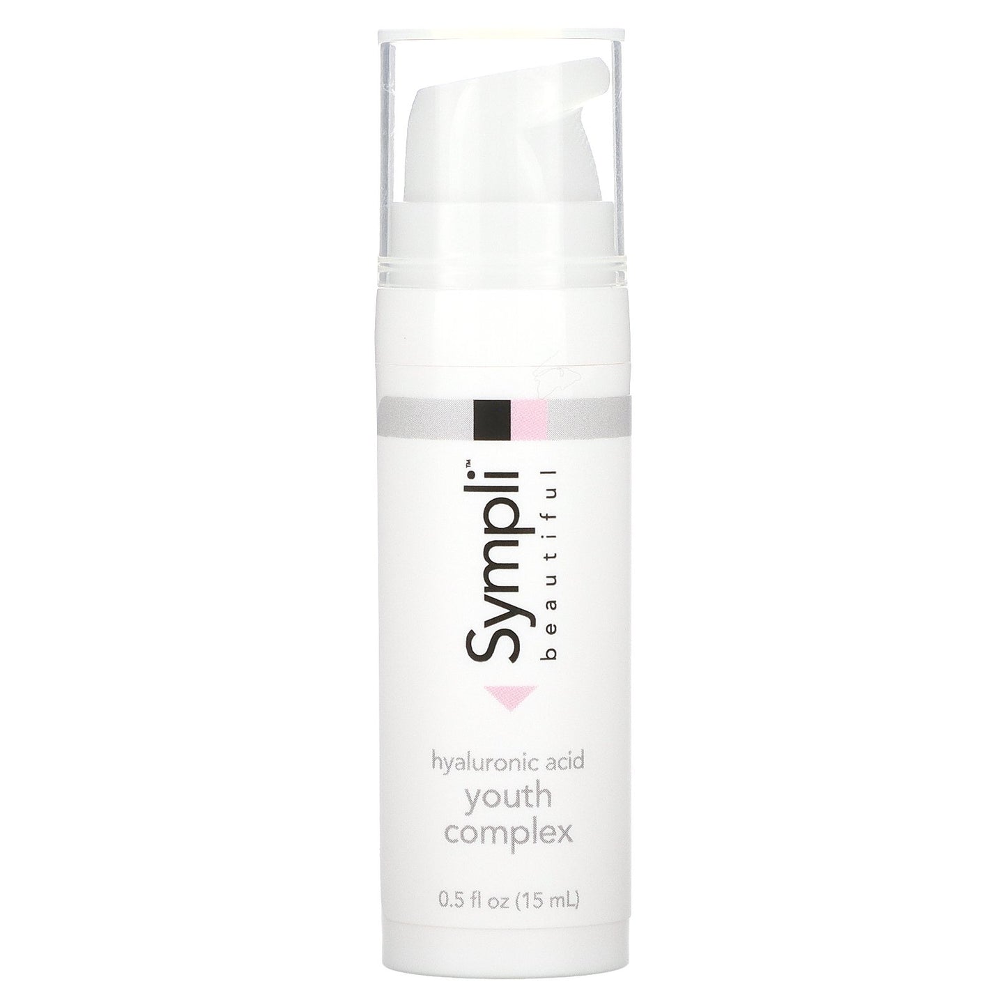 Sympli Beautiful, Hyaluronic Acid Youth Complex, Trial Size, 0.5 fl oz (15 ml)